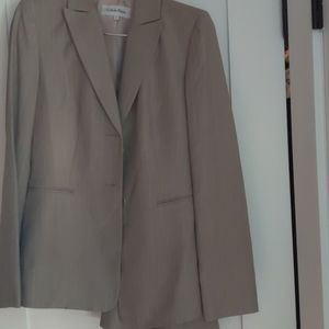 Calvin Klein skirt suit